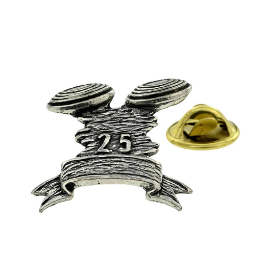 Clay Pigeons Desing English Made Lapel Pin Badge