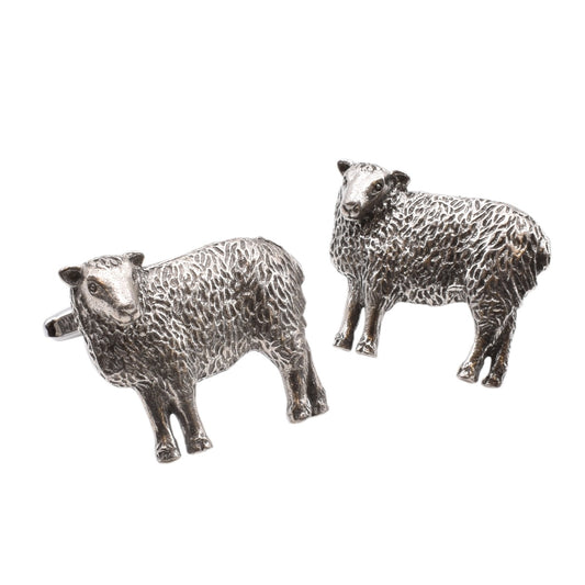 Welsh Sheep Pewter Cufflinks | Ashton and Finch