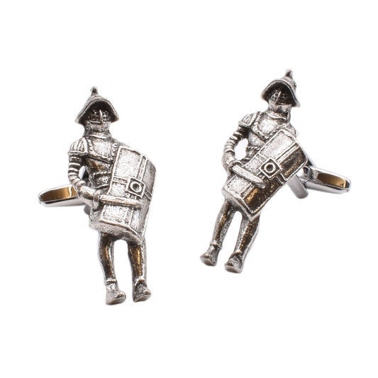 Roman Gladiator Pewter Cufflinks | Ashton and Finch