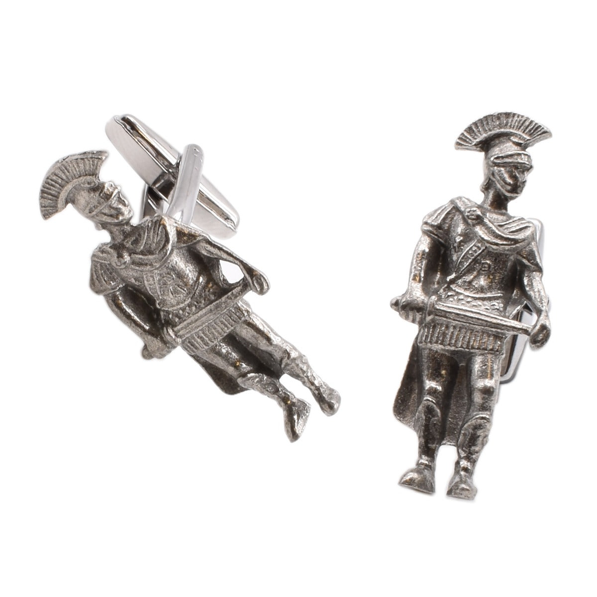 Roman Centurion Pewter Cufflinks | Ashton and Finch