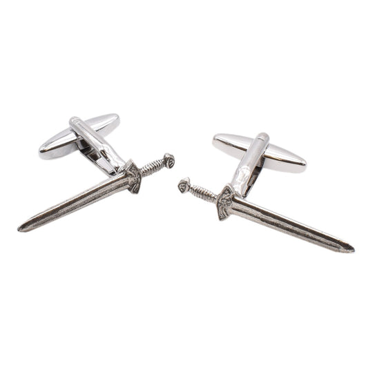 Viking Sword Pewter Cufflinks | Ashton and Finch