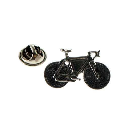 Bicycle Bike Cycle Pewter Lapel Pin Badge