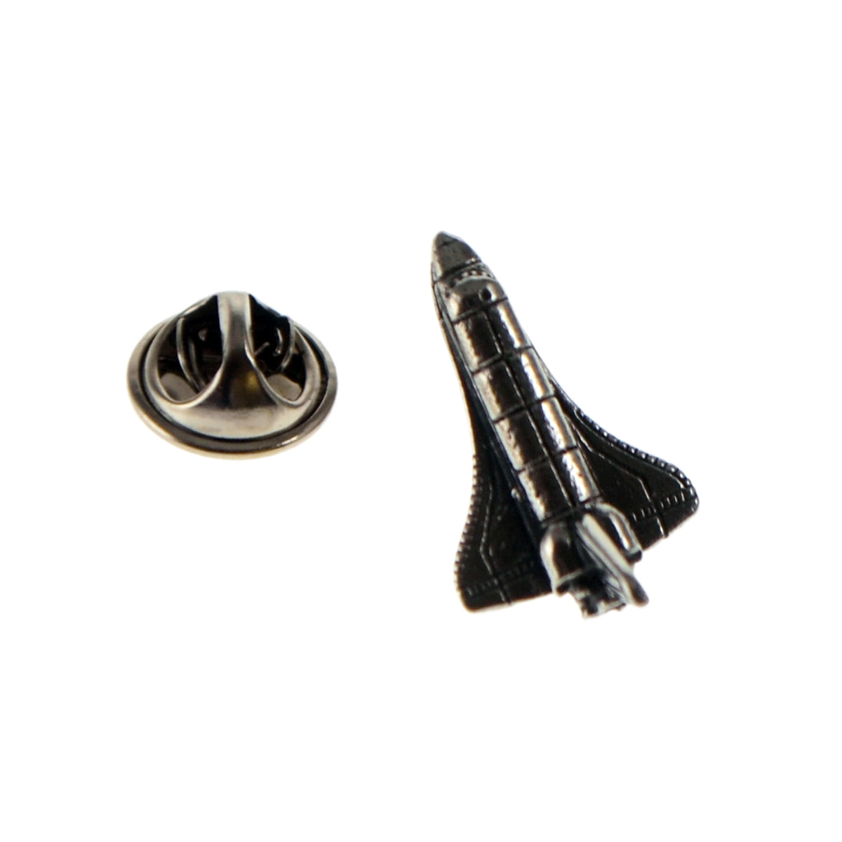 Space Shuttle Pewter Lapel Pin Badge