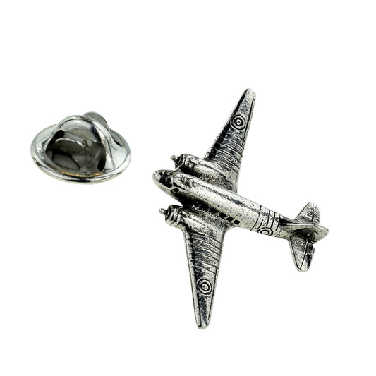 Douglas Dakota C47 Aeroplane Pewter Lapel Pin Badge