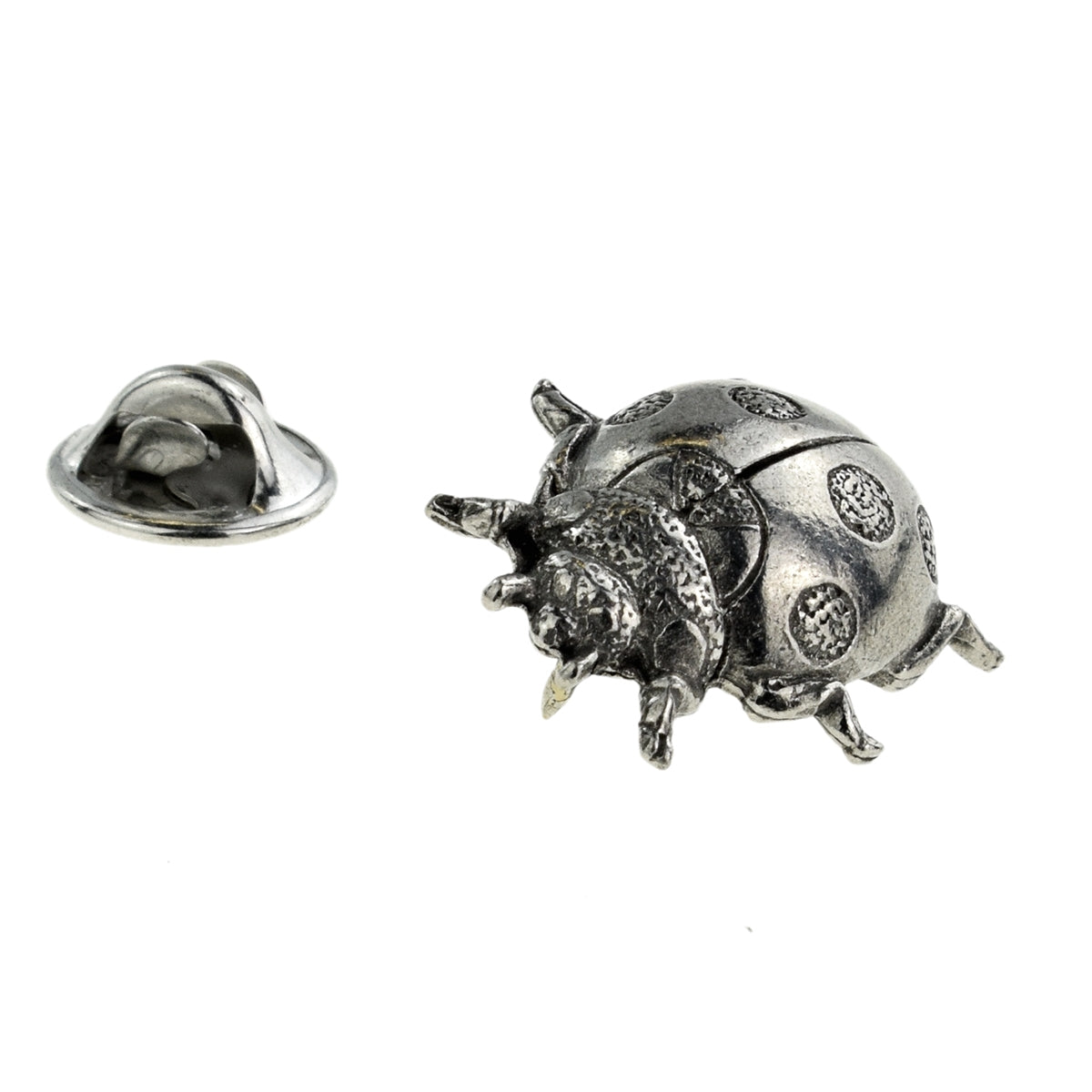 Ladybird Design Pewter Lapel Pin Badge