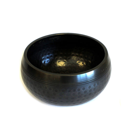 Small Black Beaten Bowl - 14cm - Ashton and Finch