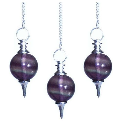 Sphere Pendulums - Purple Fluorite - Ashton and Finch
