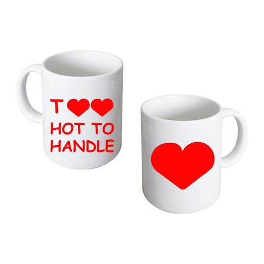 Too Hot To Handle Romantic Valentine Ceramic Mug - Ashton and Finch