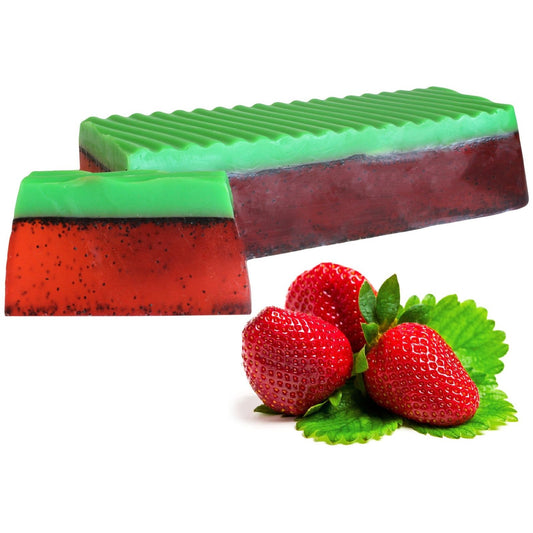 Tropical Paradise Soap Loaf - Strawberry - Ashton and Finch