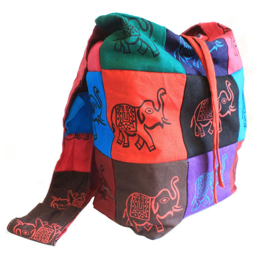 Cotton Patch Sling Bags - Elephant - Ashton and Finch