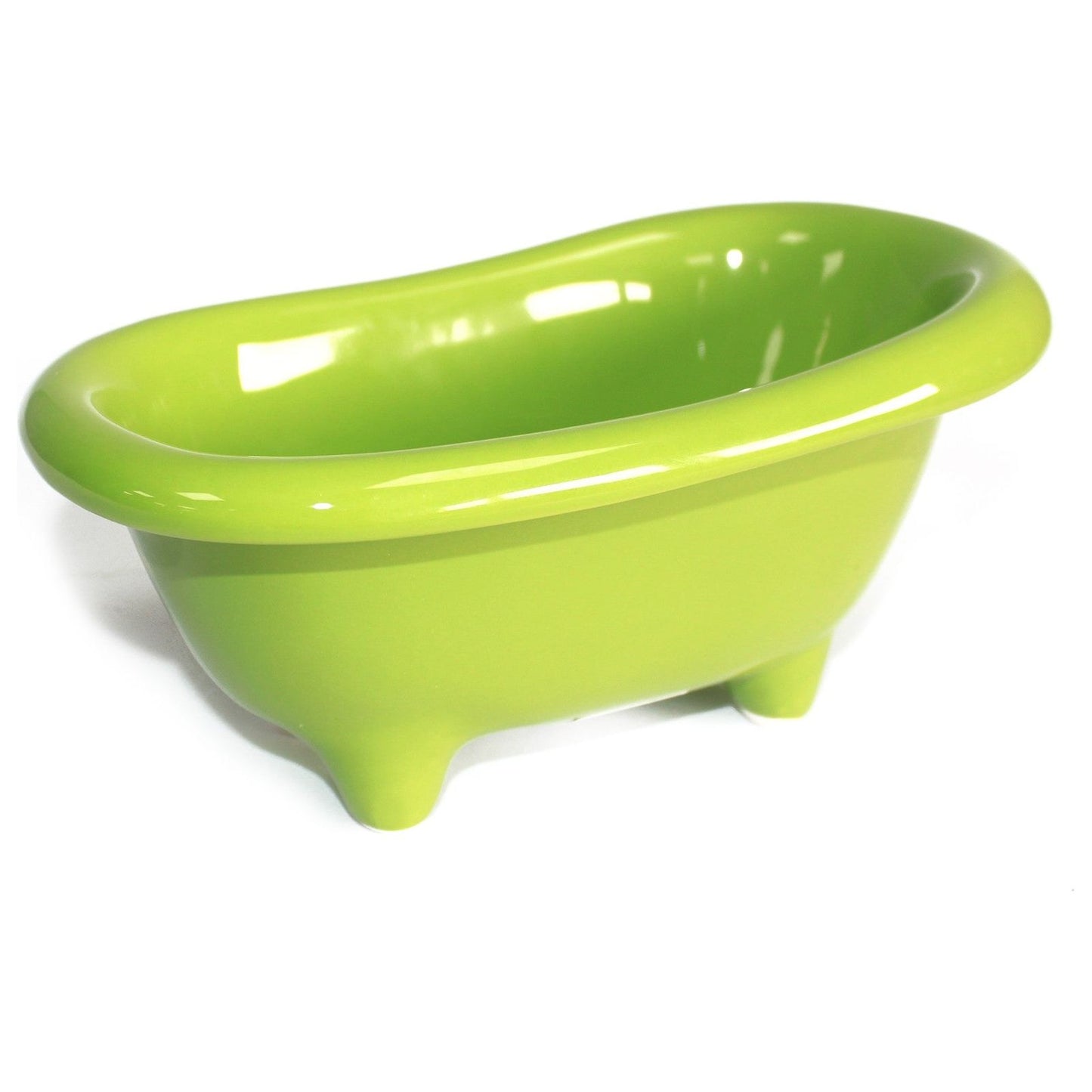 Ceramic Mini Bath - Green - Ashton and Finch