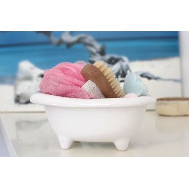 Ceramic Mini Bath - Ivory - Ashton and Finch