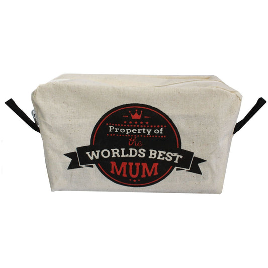 Toiletry Bag - Worlds Best Mum - Ashton and Finch