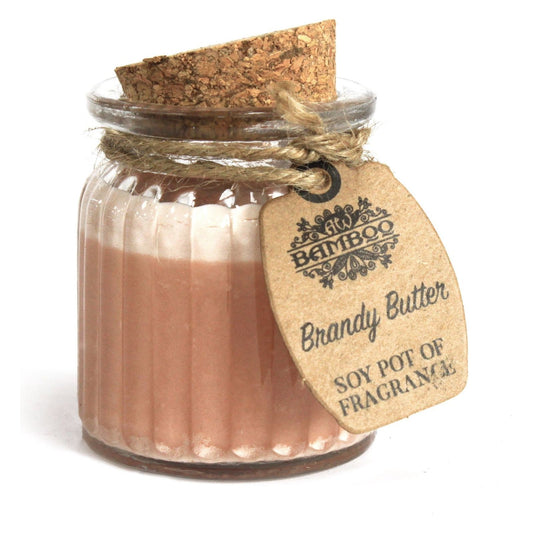 Brandy Butter Soy Pot of Fragrance Candles x 2 - Ashton and Finch