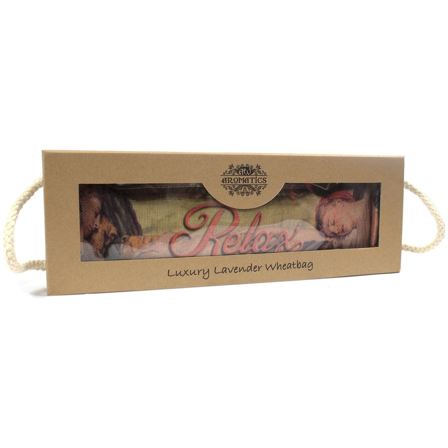 Luxury Lavender Wheat Bag in Gift Box - Sleeping RELAX - Ashton and Finch