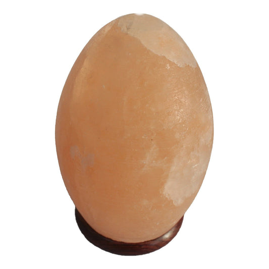 Salt Lamp Egg - Wooden Base - Ashton and Finch
