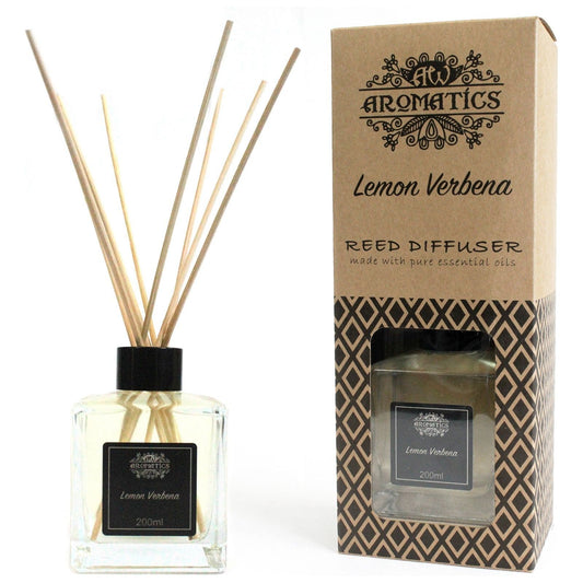 Lemon Verbena Essential Oil Reed Diffuser 200ml - Ashton and Finch