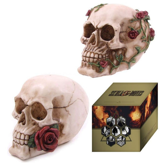 Skull with Roses - Random Design - Ashton and Finch