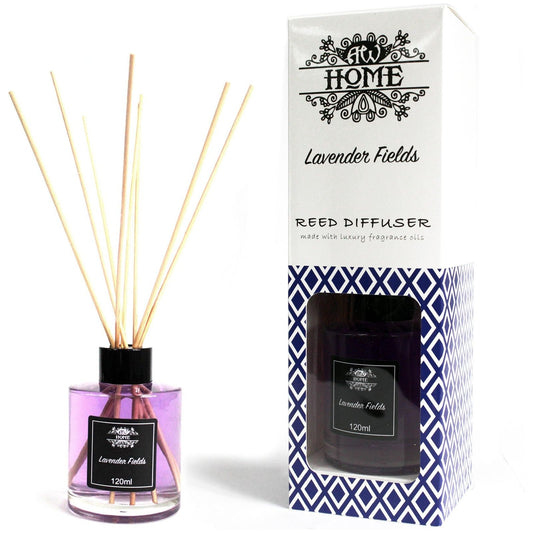 Lavender Fields Reed Diffuser 120ml - Ashton and Finch