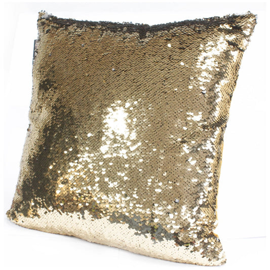 Mermaid Cushion Covers - Molten Gold & Quicksilver - Ashton and Finch