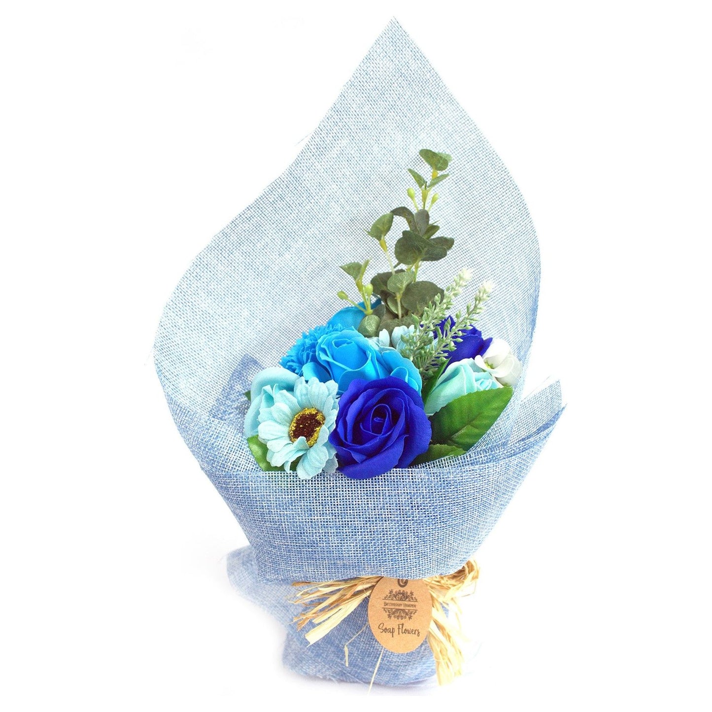 Standing Soap Flower Bouquet - Blue - Ashton and Finch