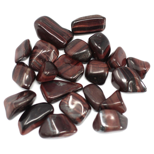 African Gemstone Tigers Eye - Red - Ashton and Finch