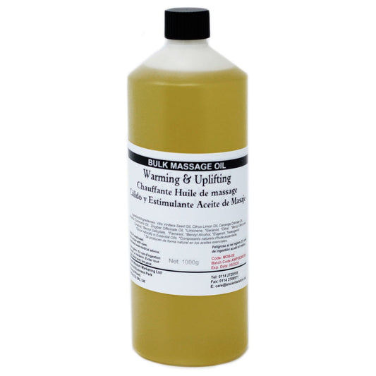 Warm and Uplifting 1Kg Massage Oil - Ashton and Finch