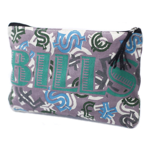 Classic Zip Pouch - Bills - Ashton and Finch