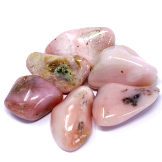 Pack of 24 Tumble Stones - Peruvian opal - Ashton and Finch