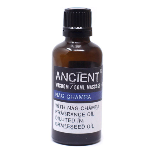 Nag Champa Massage Oil - 50ml - Ashton and Finch