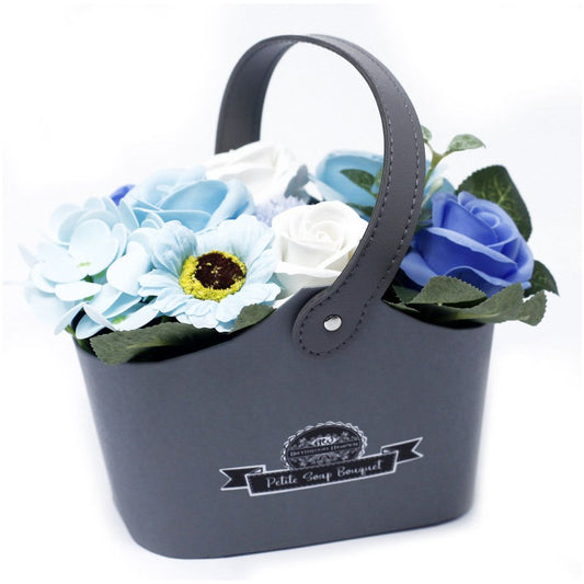 Bouquet Petite Basket - Soothing Blues - Ashton and Finch
