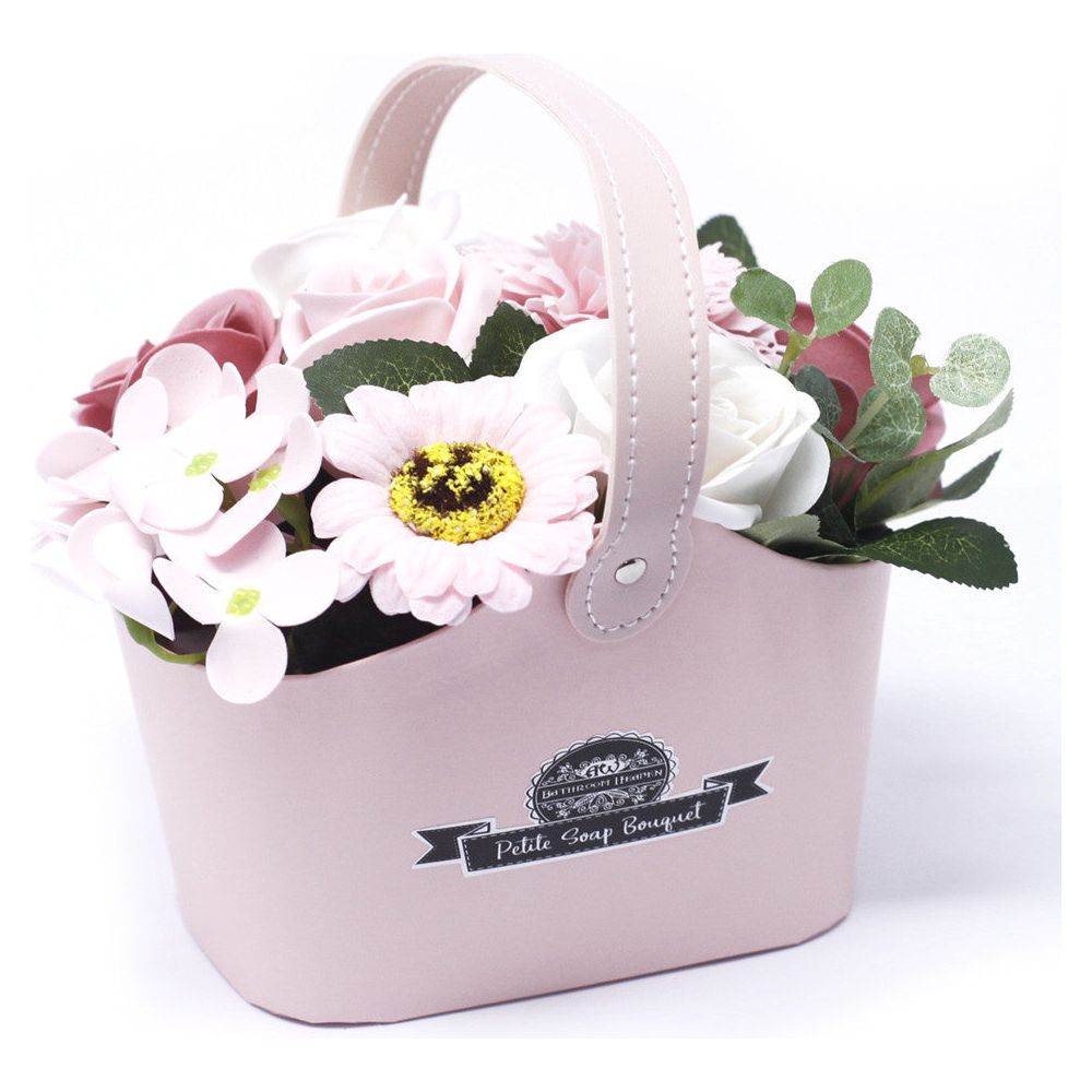 Bouquet Petite Basket - Peaceful Pink - Ashton and Finch