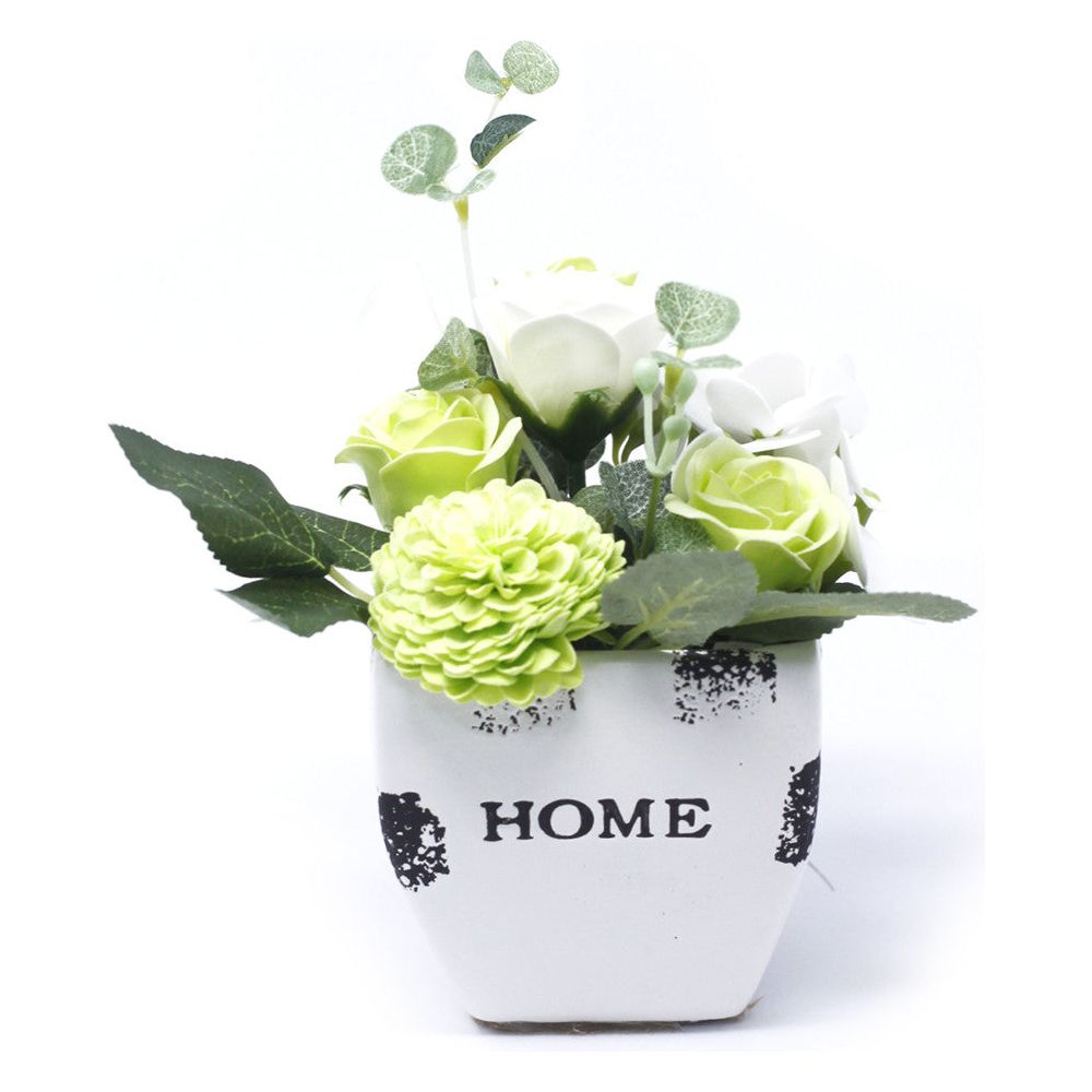 Bouquet Petite Flower Pot - Pastel Green - Ashton and Finch