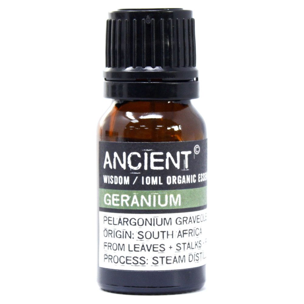 Geranium Organic Essential Oil 10ml - Ashton and Finch