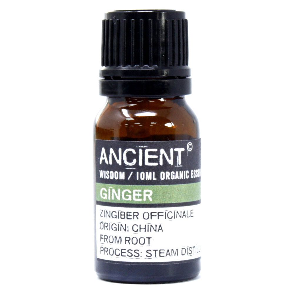 Ginger Organic Essential Oil 10ml - Ashton and Finch