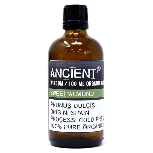 Sweet Almond Organic Base Oil - 100ml - Ashton and Finch