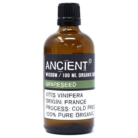 Grapeseed Organic Base Oil - 100ml - Ashton and Finch