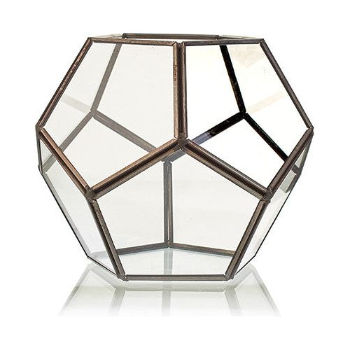 Glass Terrarium - Large Octagon - Ashton and Finch