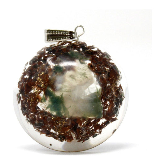 Orgonite Power Pendant - Power Block in Dome - Ashton and Finch