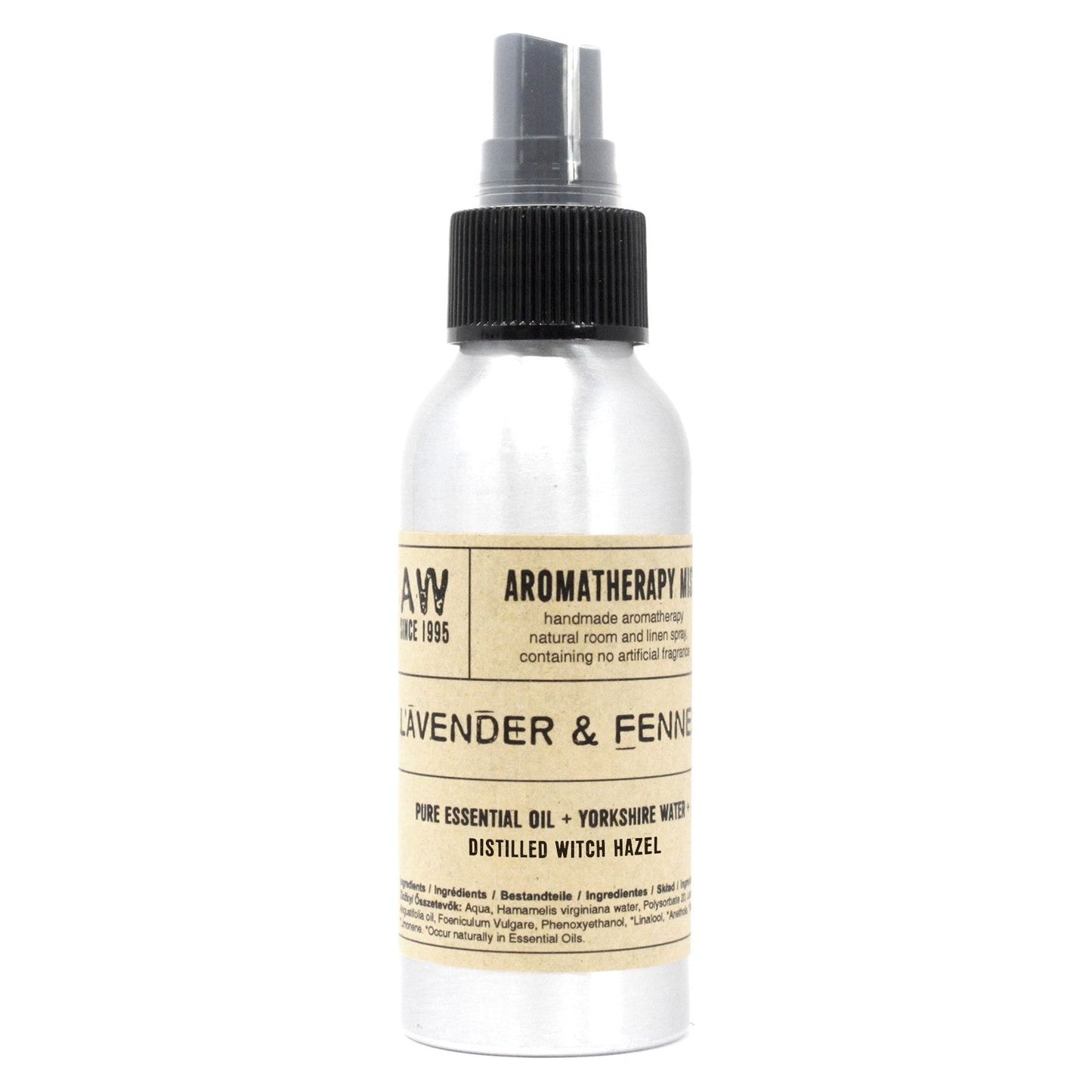 Lavender & Fennel Essential Oil Mist 100ml - Ashton and Finch