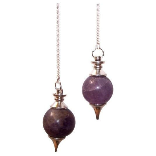 Sphere Pendulums - Amethyst - Ashton and Finch