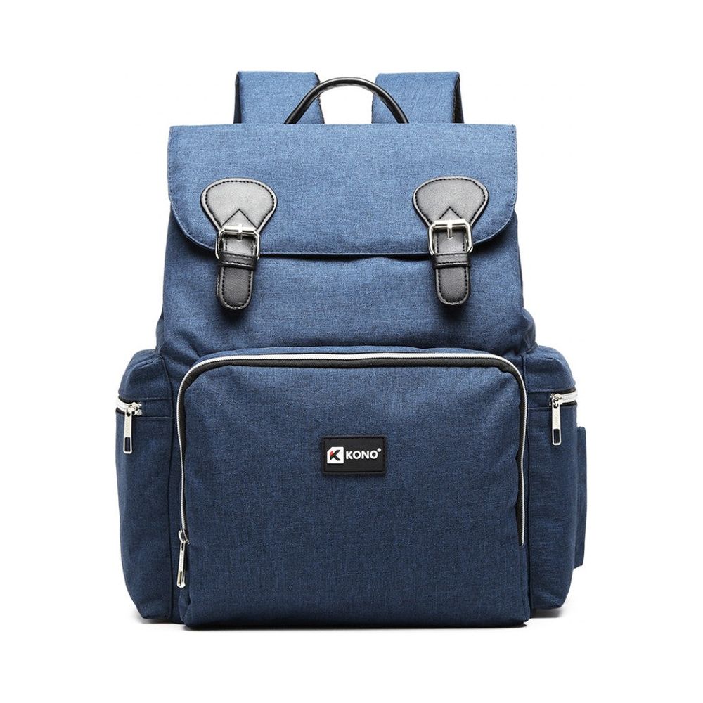 Travel Baby Changing Backpack With Usb Charging Interface - Navy - Ashton and Finch