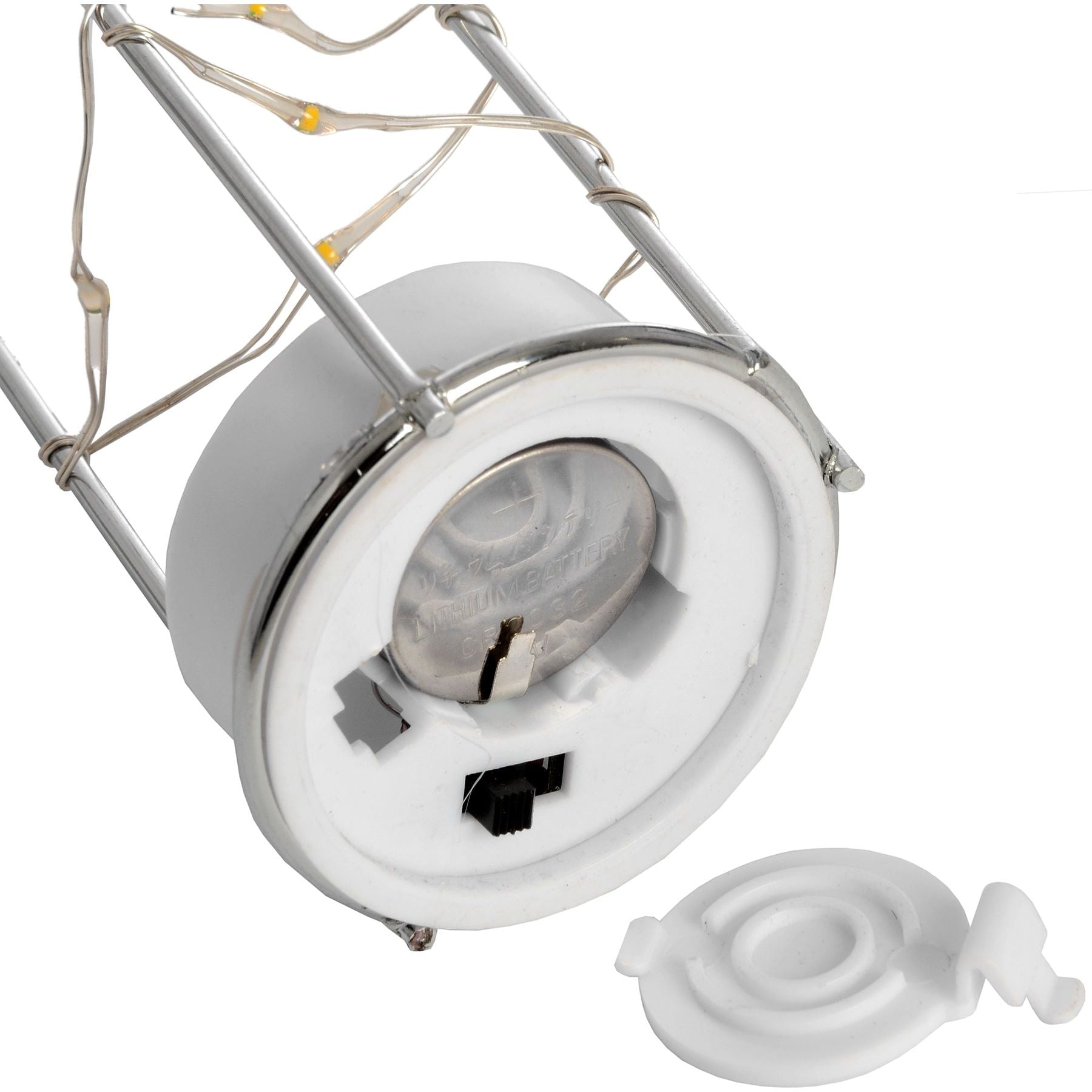 Frosted Glass Lantern with Rope Detail and Interior LED - Ashton and Finch