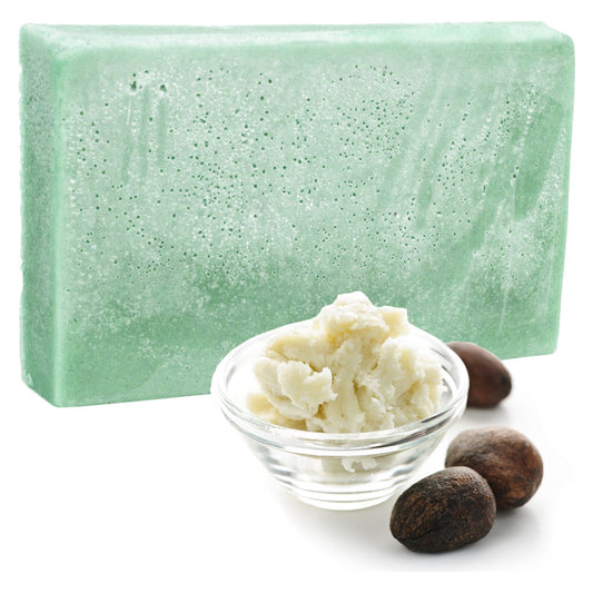 Double Butter Luxury Soap Minty Oils - SLICE 100g - Ashton and Finch