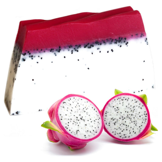 Tropical Paradise Soap - Dragon Fruit - SLICE approx 100g - Ashton and Finch