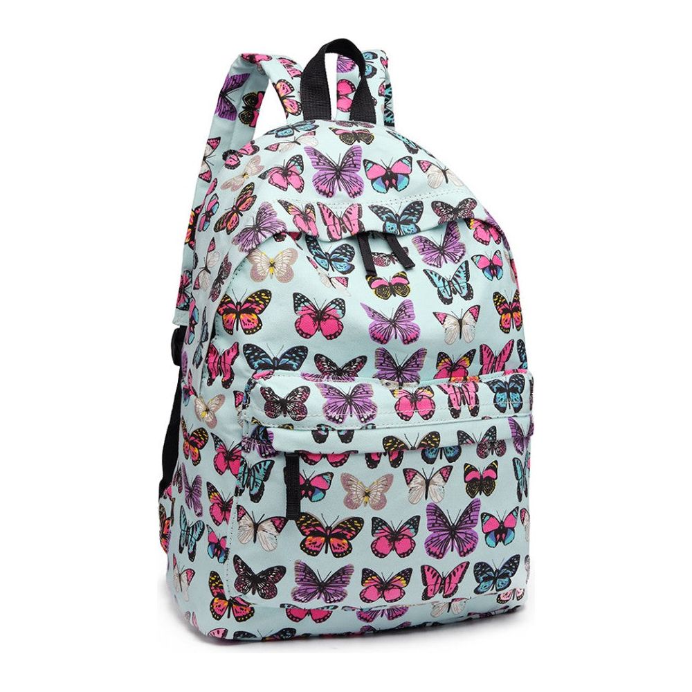 Large Backpack Butterfly Blue - Ashton and Finch