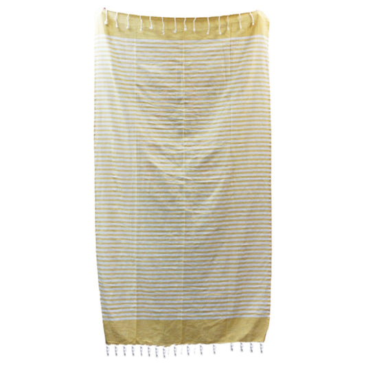 Cotton Pario Throw - 100x180 cm - Sunny Yellow - Ashton and Finch