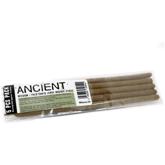 Pack of 5 Palo Santo Large Incense Sticks - 20cm - Ashton and Finch
