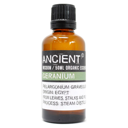 Geranium Organic Essential Oil 50ml - Ashton and Finch