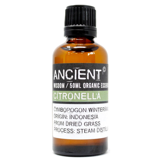 Citronella Organic Essential Oil 50ml - Ashton and Finch